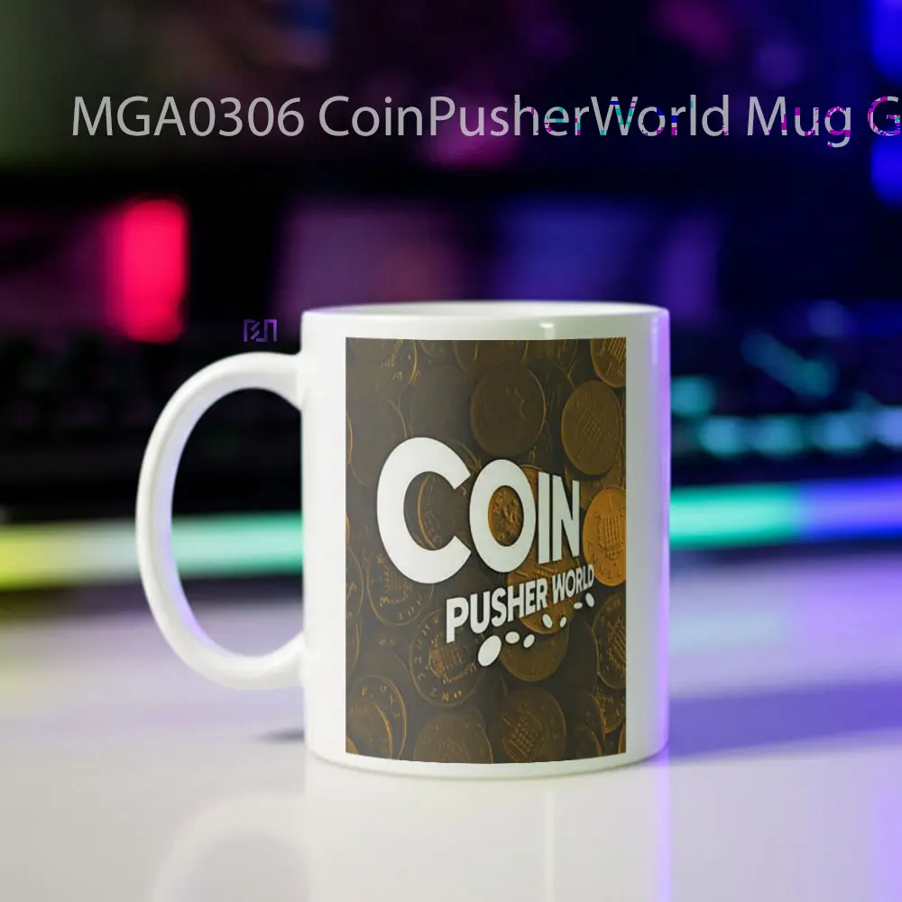 Coin Pusher World Game Mug - Sudut 2