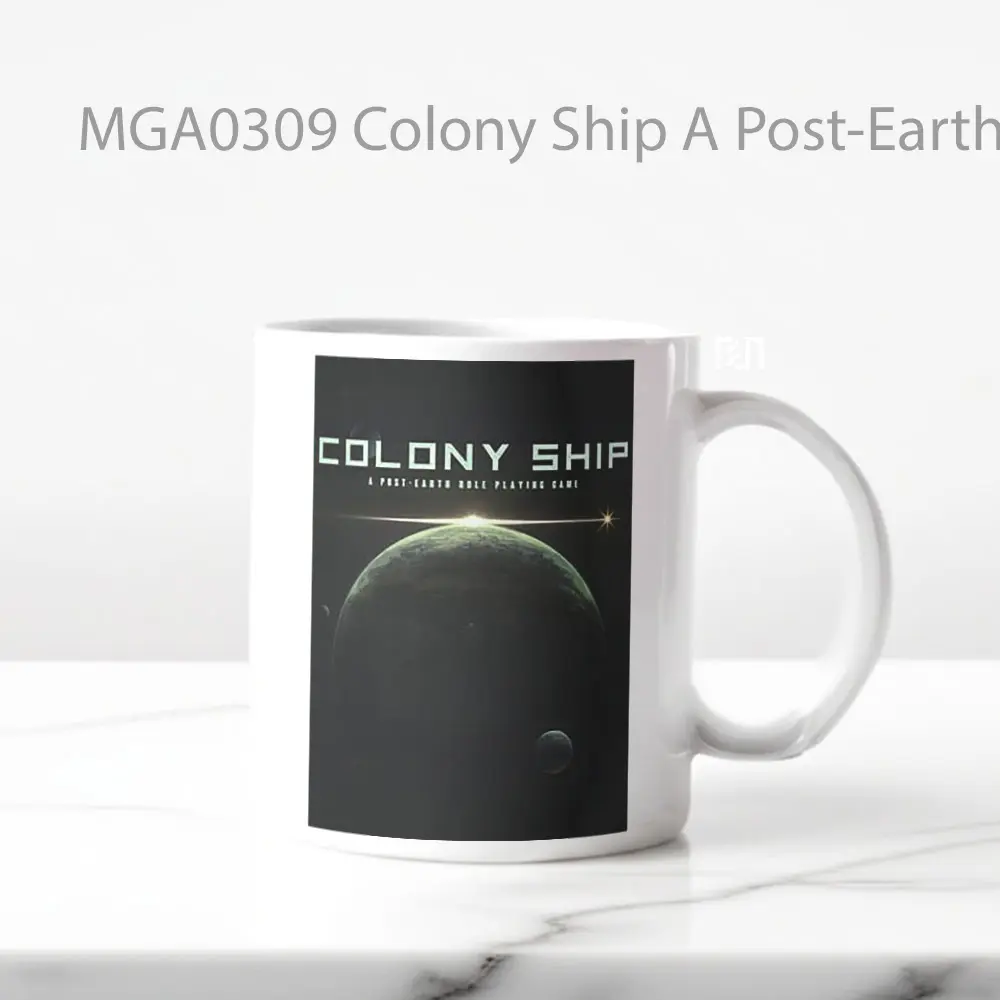 Colony Ship A Post-Earth Role Playing Game Game Mug