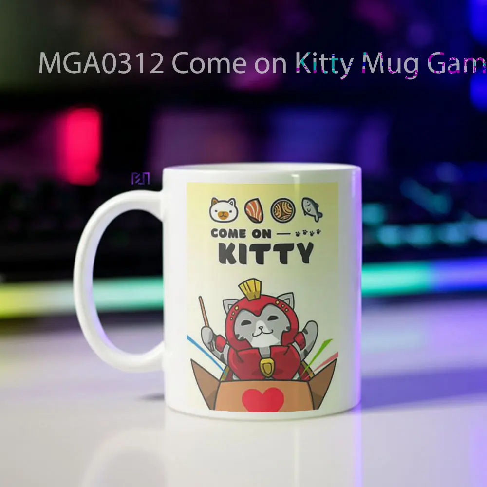 Come on Kitty Game Mug - Sudut 2