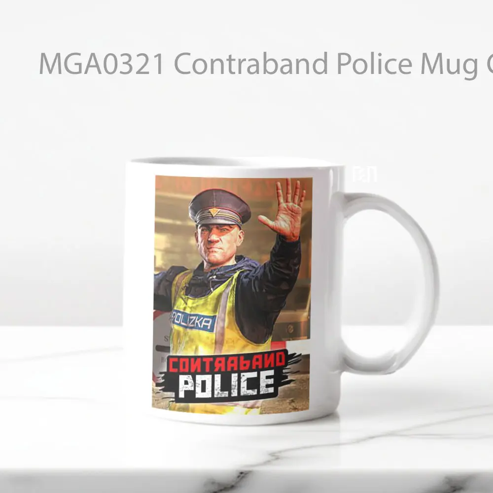 Contraband Police Game Mug