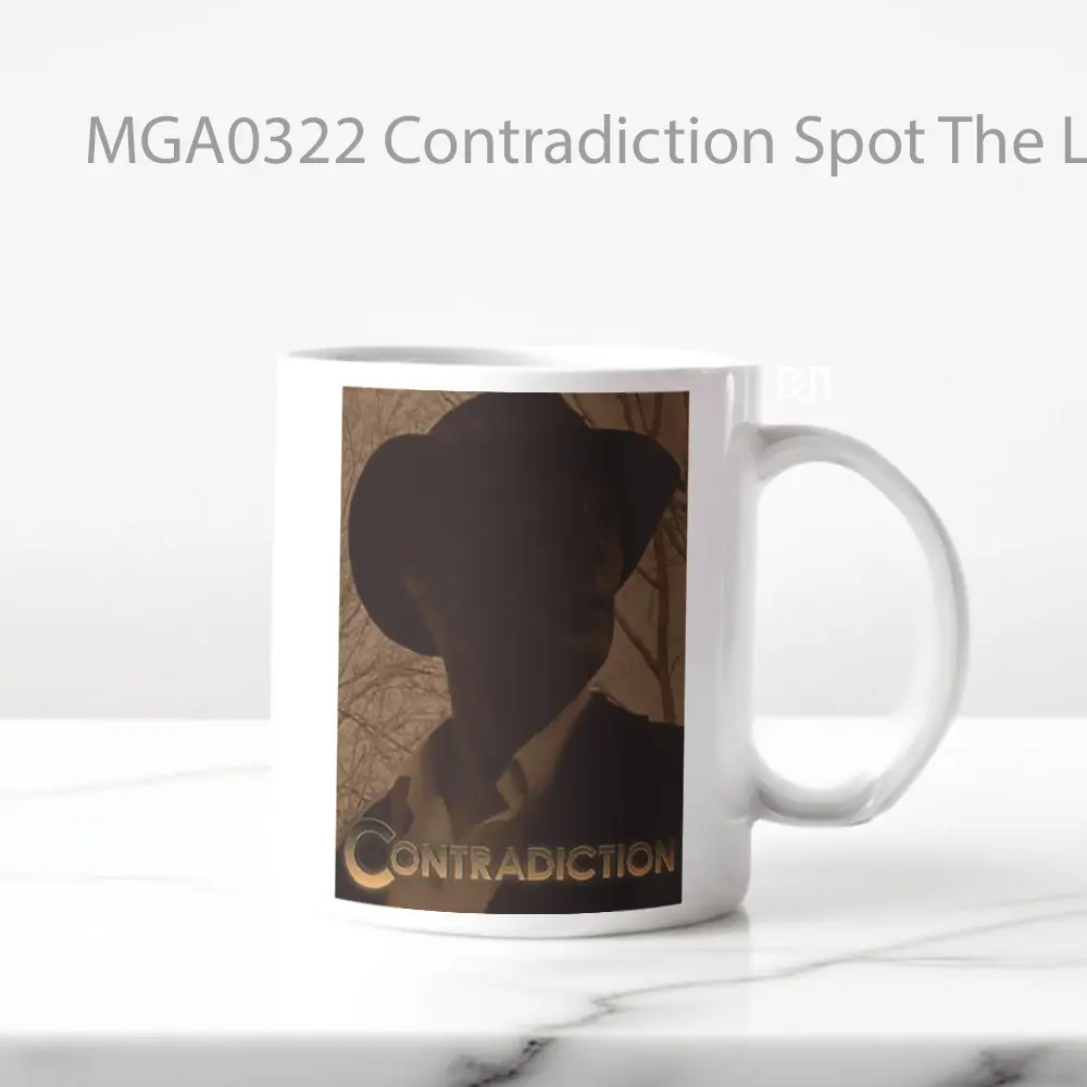 Contradiction Spot The Liar- Game Mug
