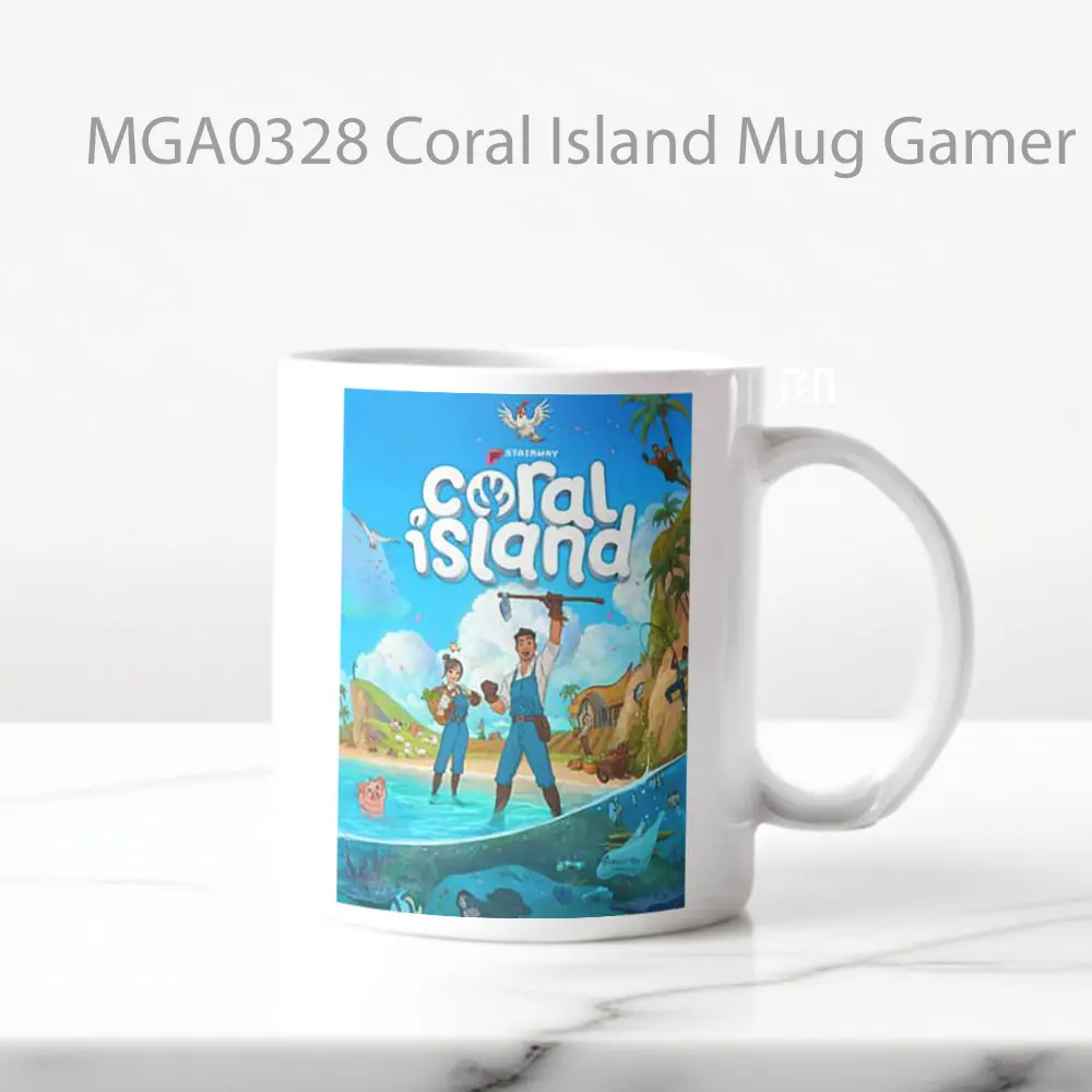 Coral Island Game Mug