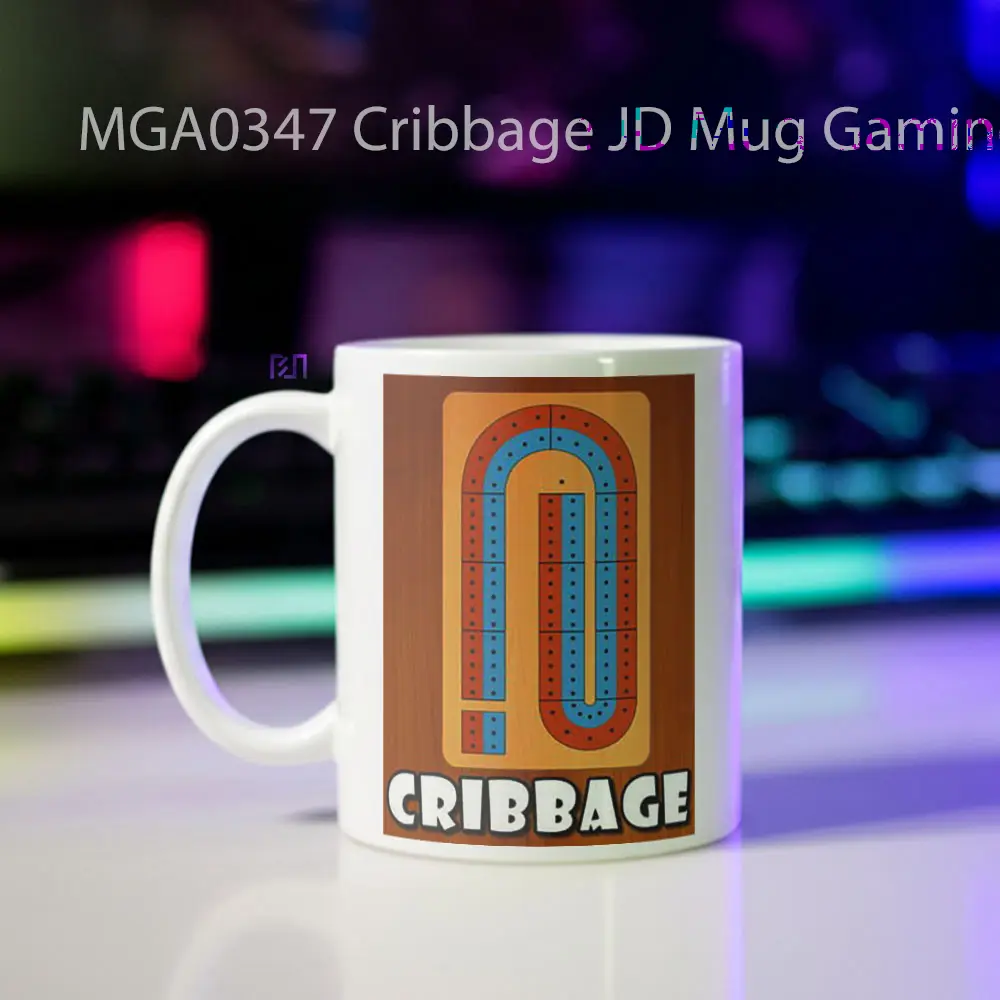 Cribbage JD Game Mug - Sudut 2