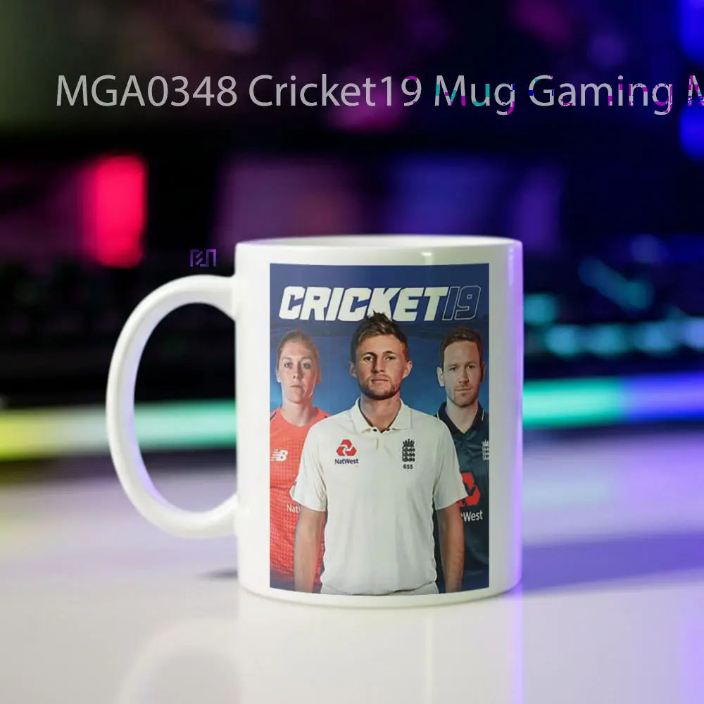 Cricket 19 Game Mug - Sudut 2