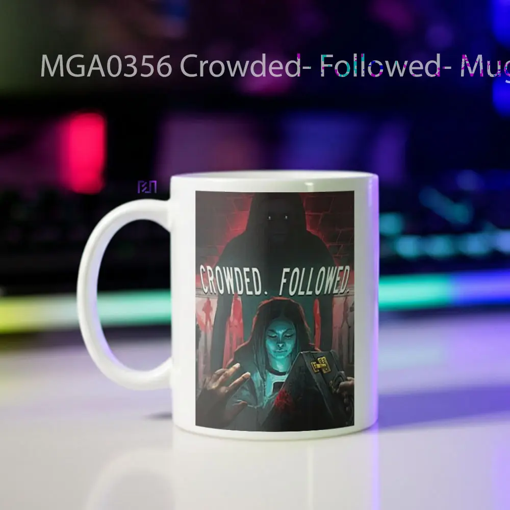Crowded - Followed - Game Mug - Sudut 2