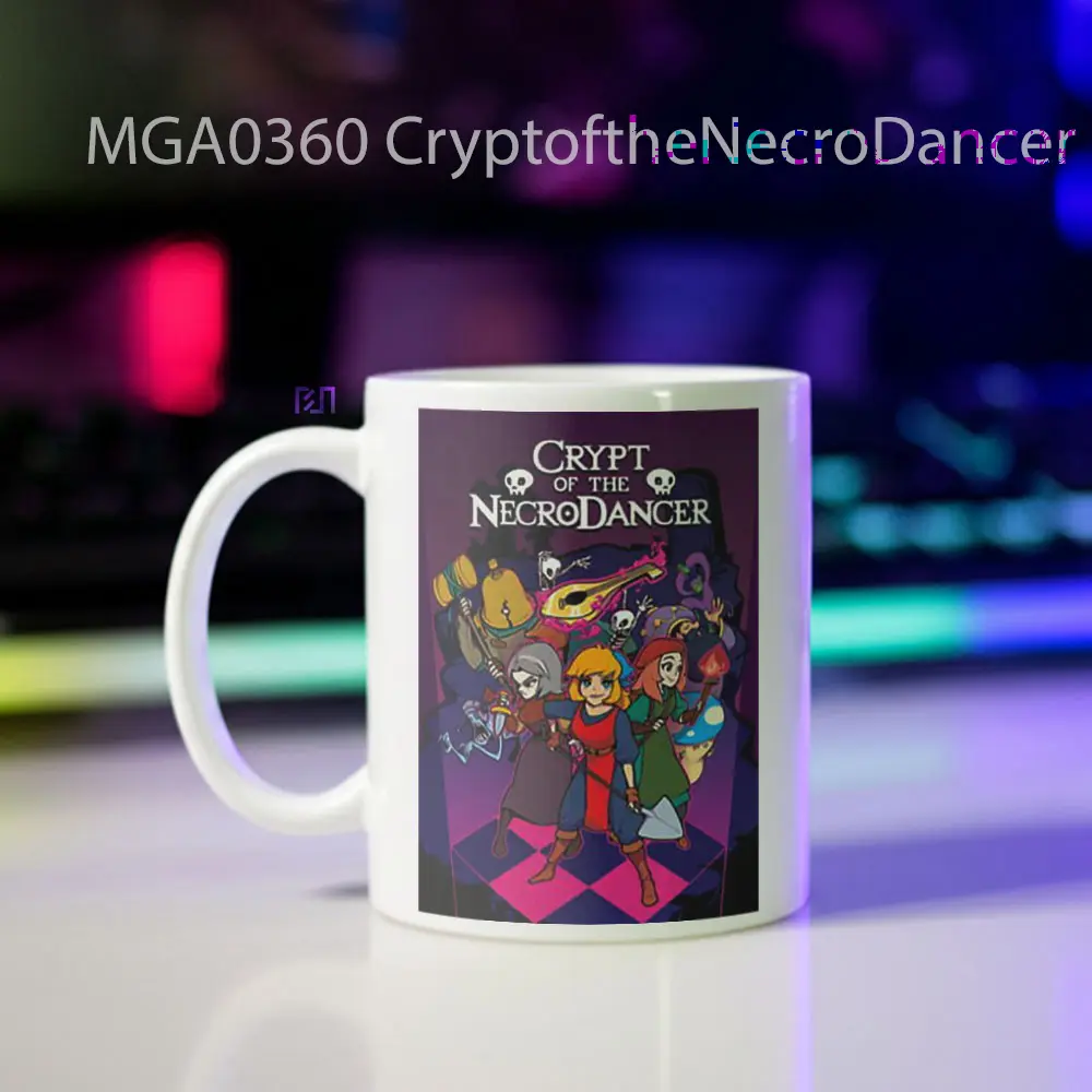 Crypt of the NecroDancer Game Mug - Sudut 2