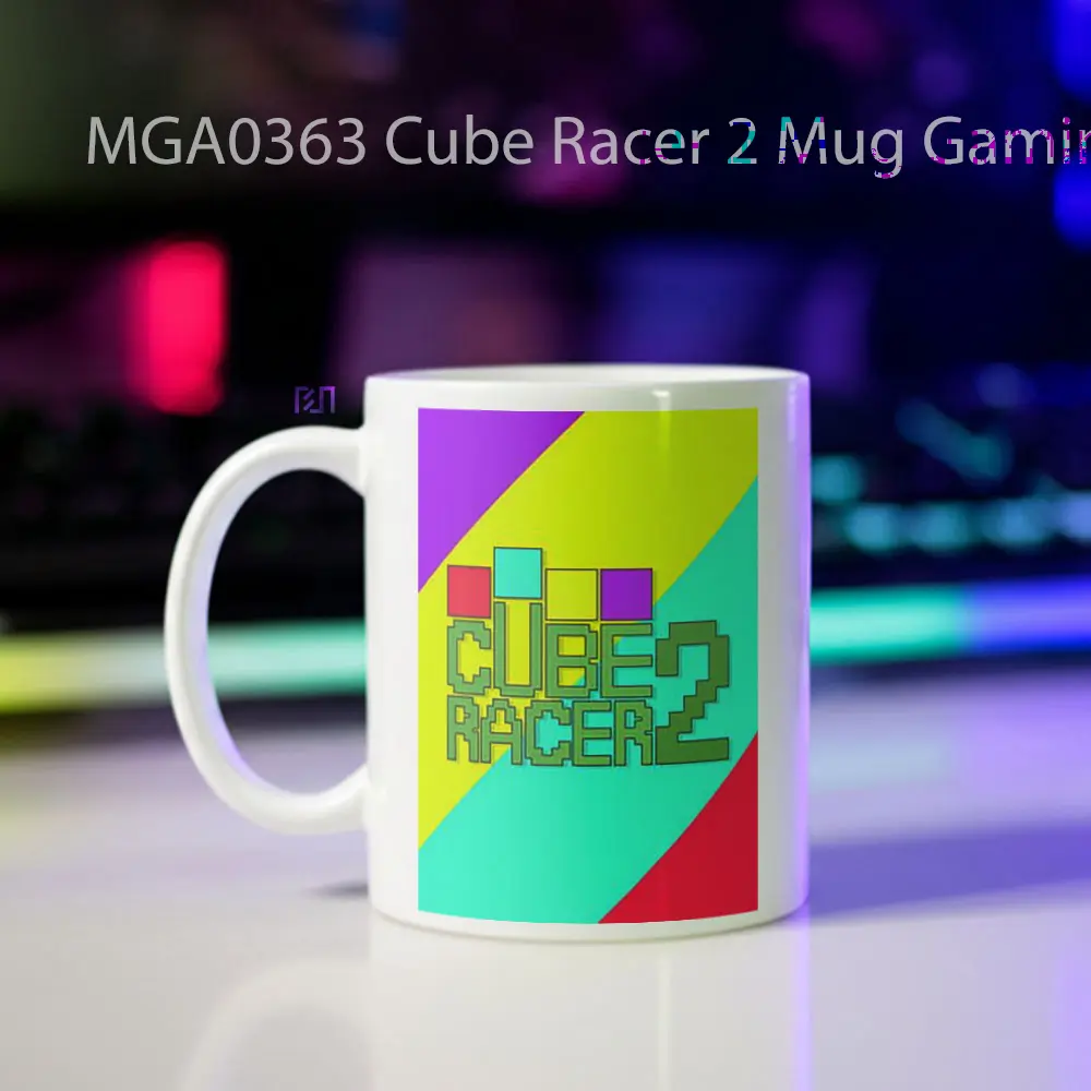 Cube Racer 2 Game Mug - Sudut 2