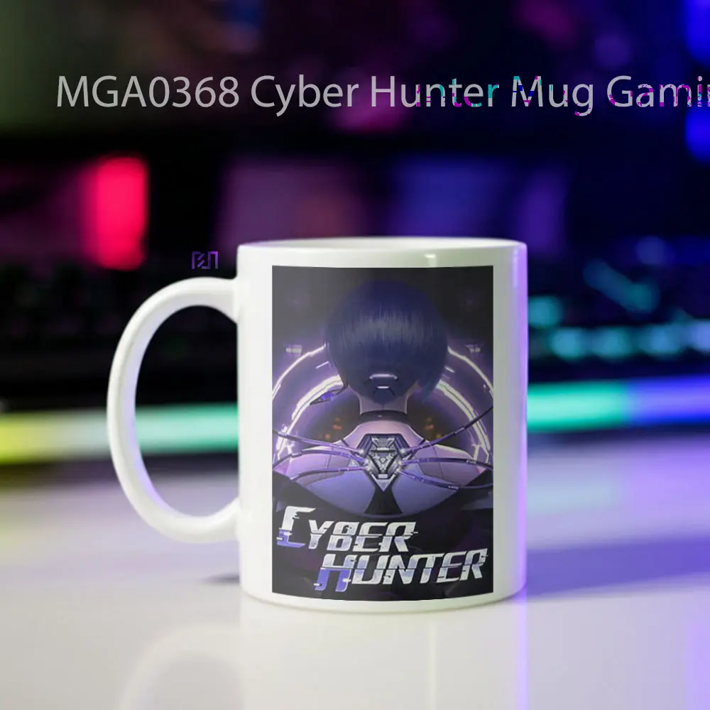 Cyber Hunter Game Mug - Sudut 2