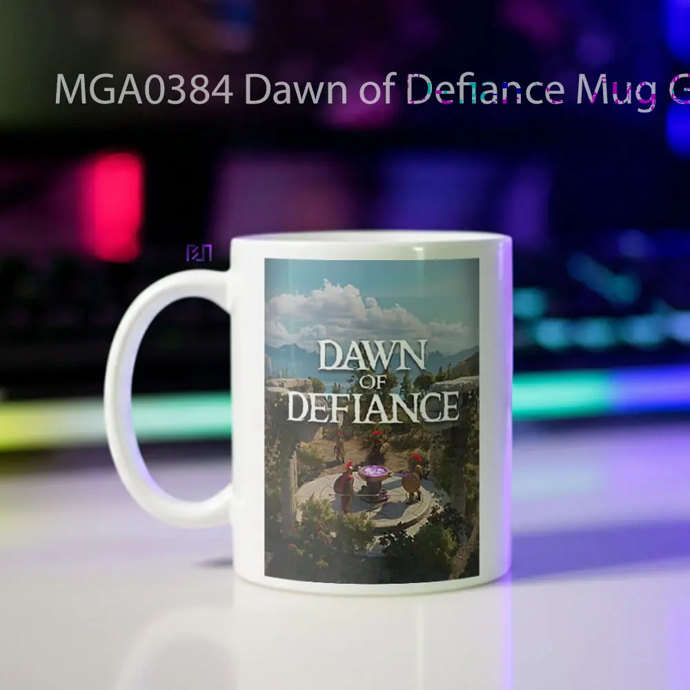 Dawn of Defiance Game Mug - Sudut 2