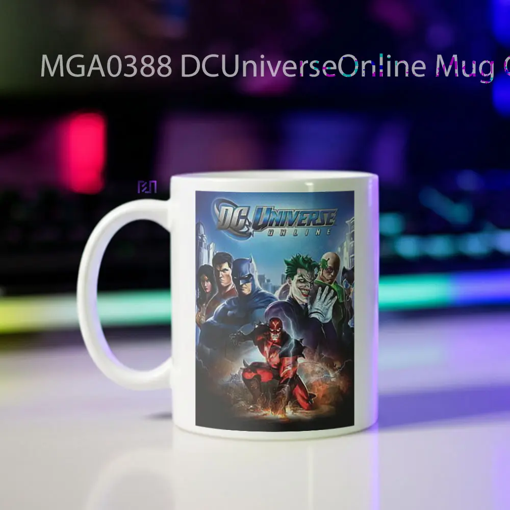 DC Universe Online Game Mug - Sudut 2