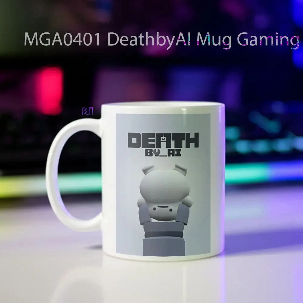 Death by AI Game Mug - Sudut 2
