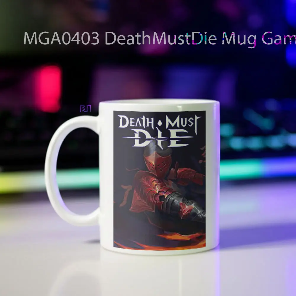 Death Must Die Game Mug - Sudut 2