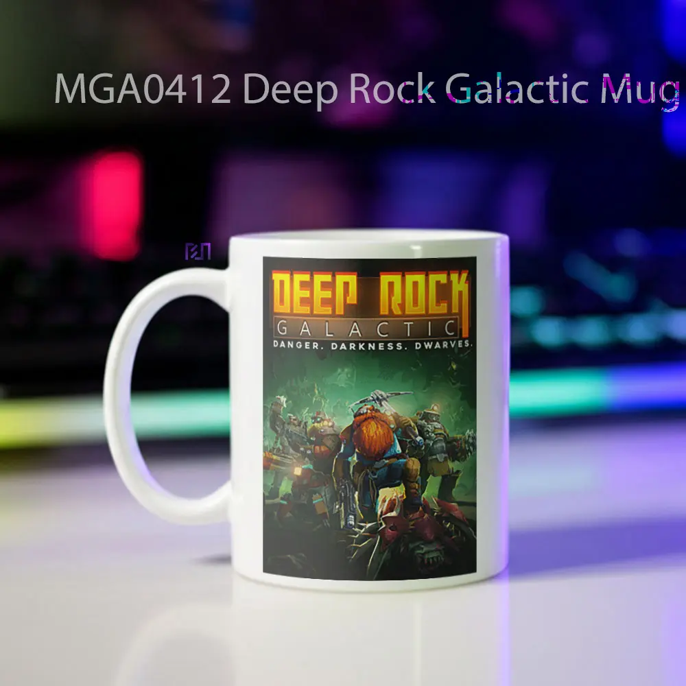 Deep Rock Galactic Game Mug - Sudut 2
