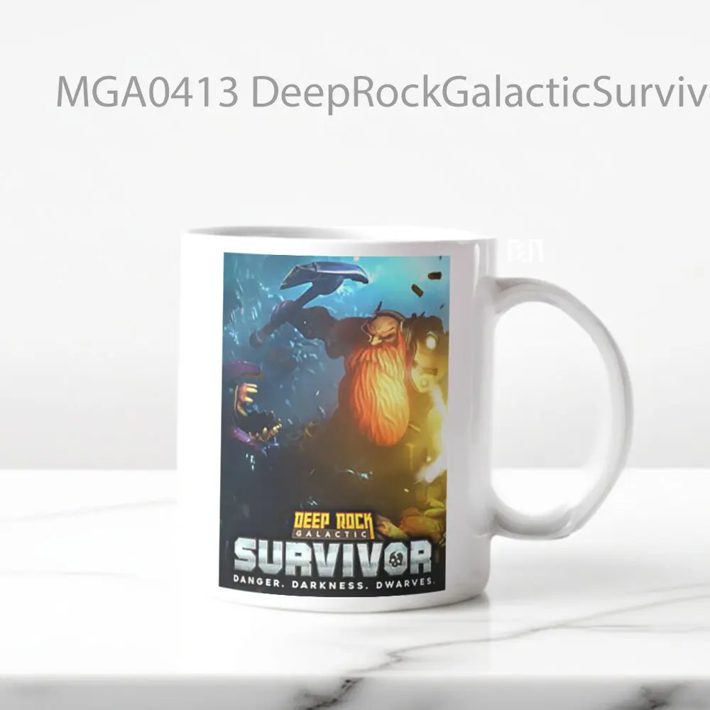 Deep Rock Galactic Survivor Game Mug