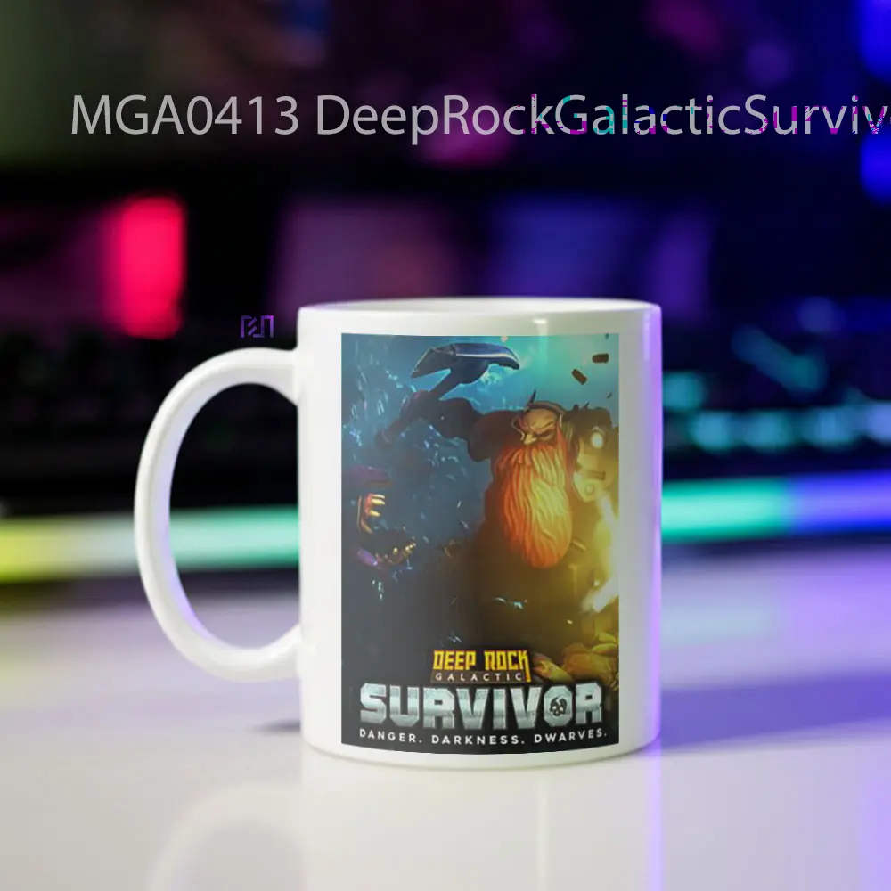 Deep Rock Galactic Survivor Game Mug - Sudut 2