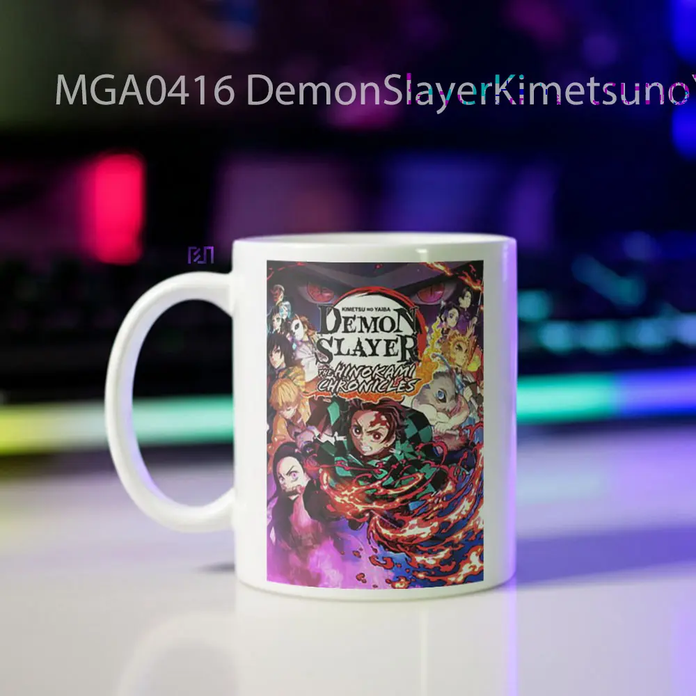 Demon Slayer Kimetsu no Yaiba - The Hinokami Chronicles Game Mug - Sudut 2