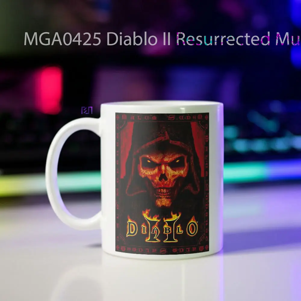 Diablo II Resurrected Game Mug - Sudut 2