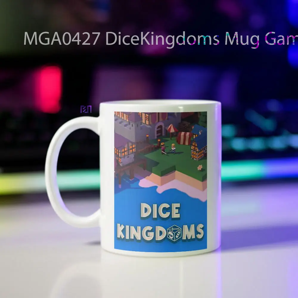 Dice Kingdoms Game Mug - Sudut 2
