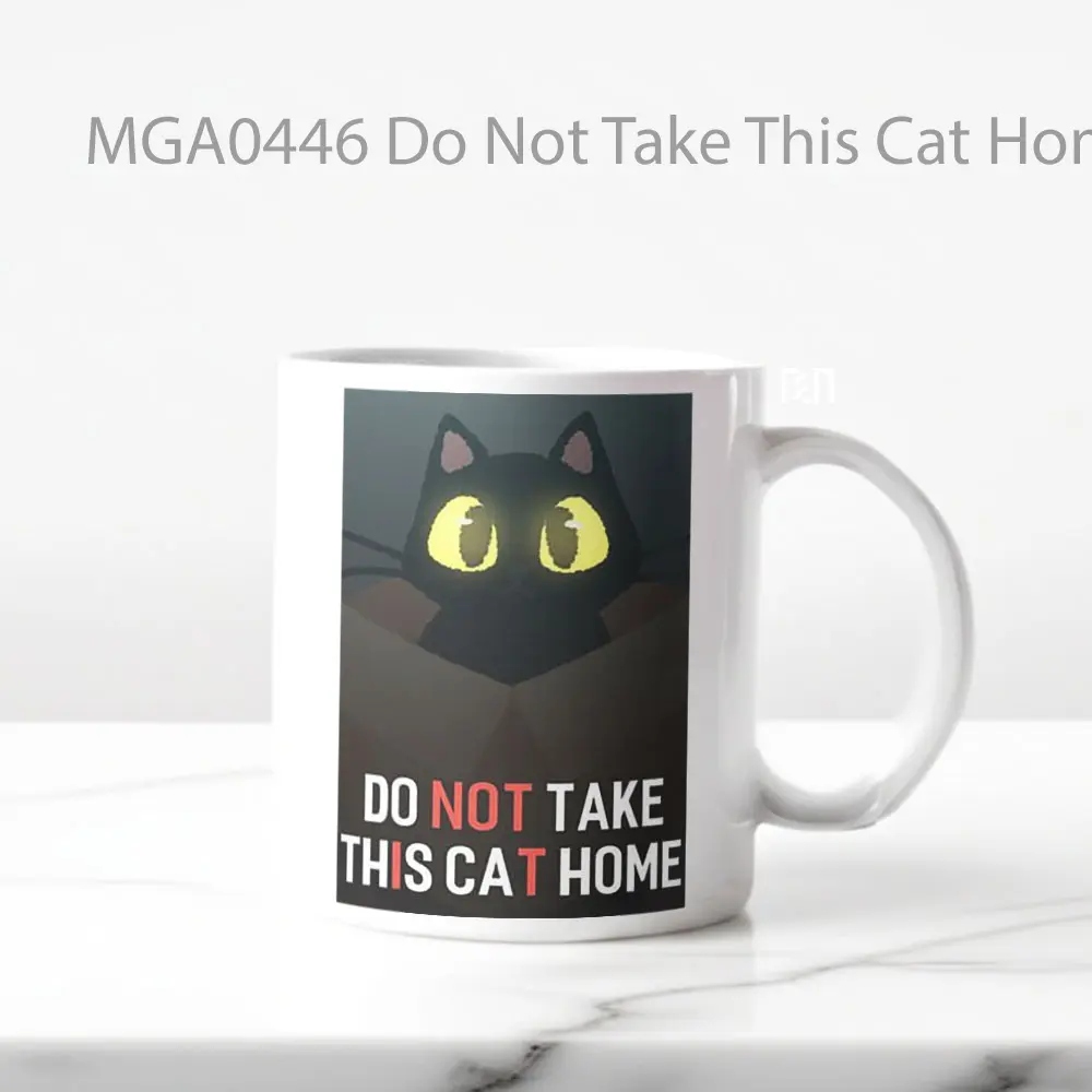 Do Not Take This Cat Home Game Mug