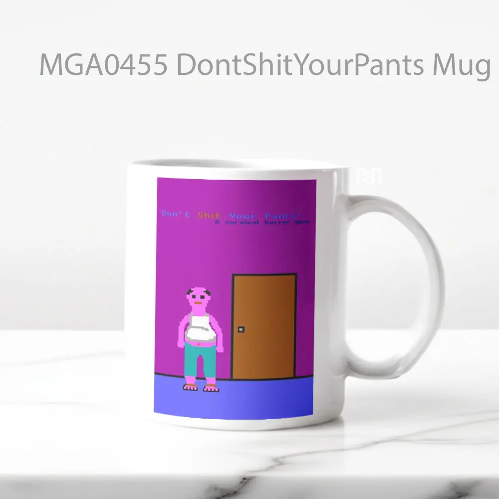 Don't Shit Your Pants Game Mug