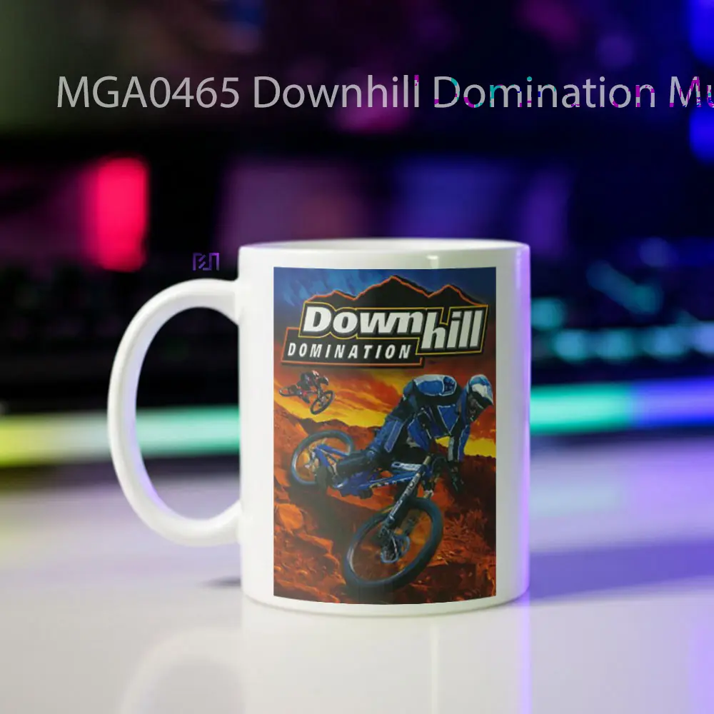Downhill Domination Game Mug - Sudut 2