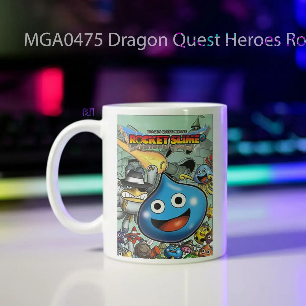 Dragon Quest Heroes Rocket Slime Game Mug - Sudut 2