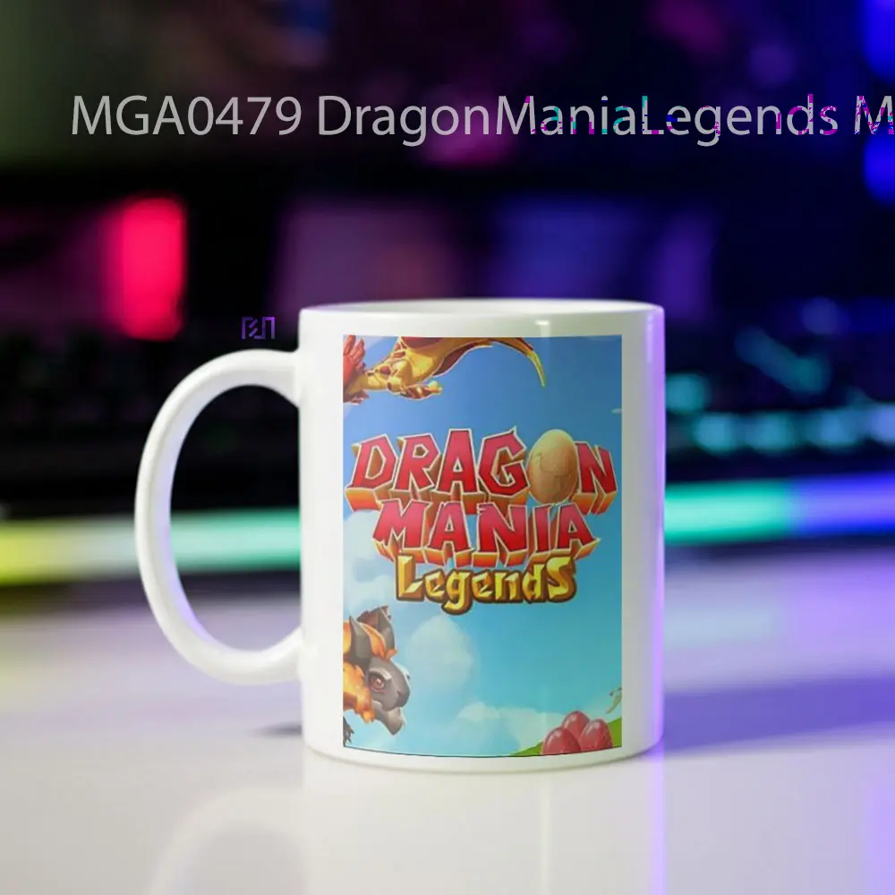Dragon Mania Legends Game Mug - Sudut 2