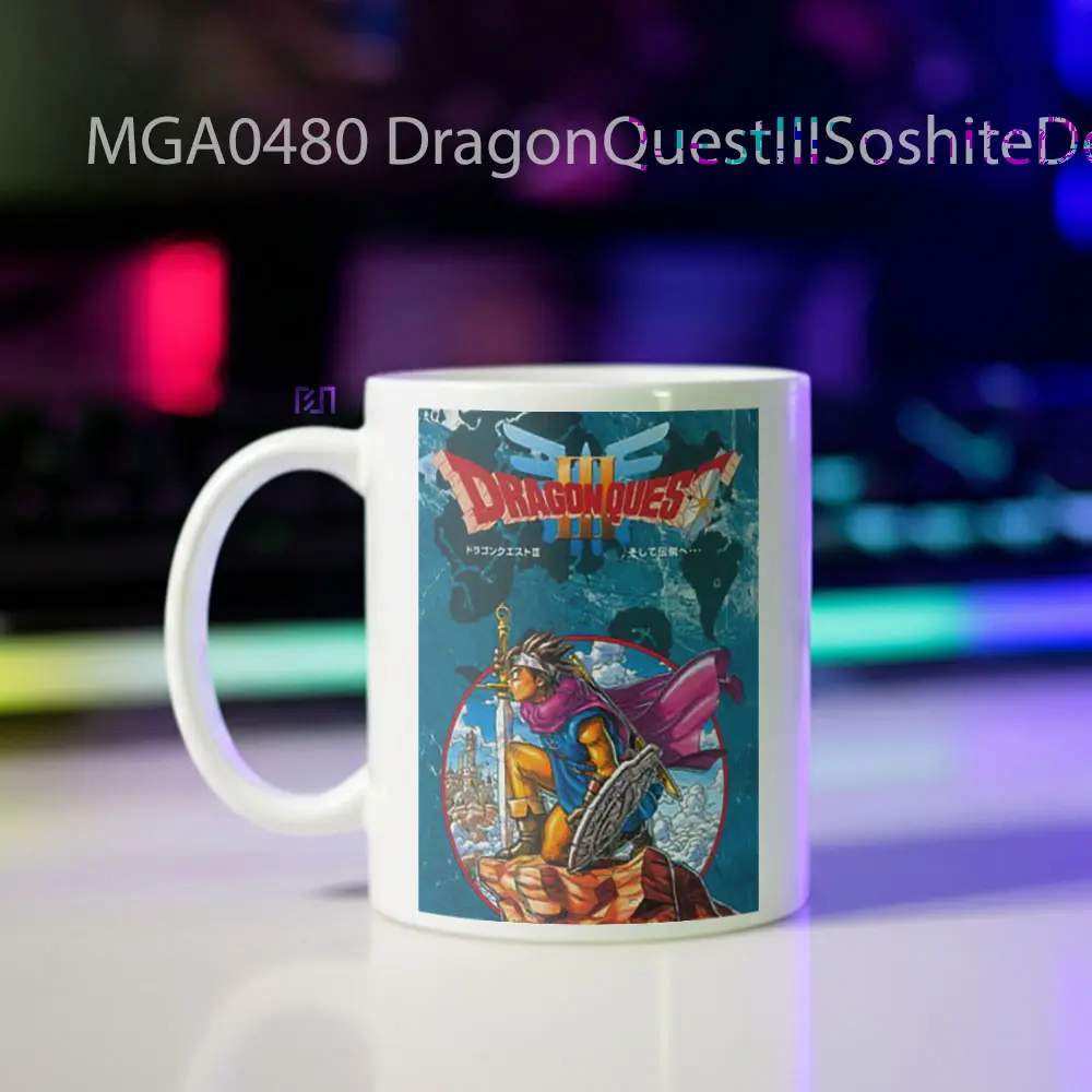 Dragon Quest III Soshite Densetsu he--- Game Mug - Sudut 2