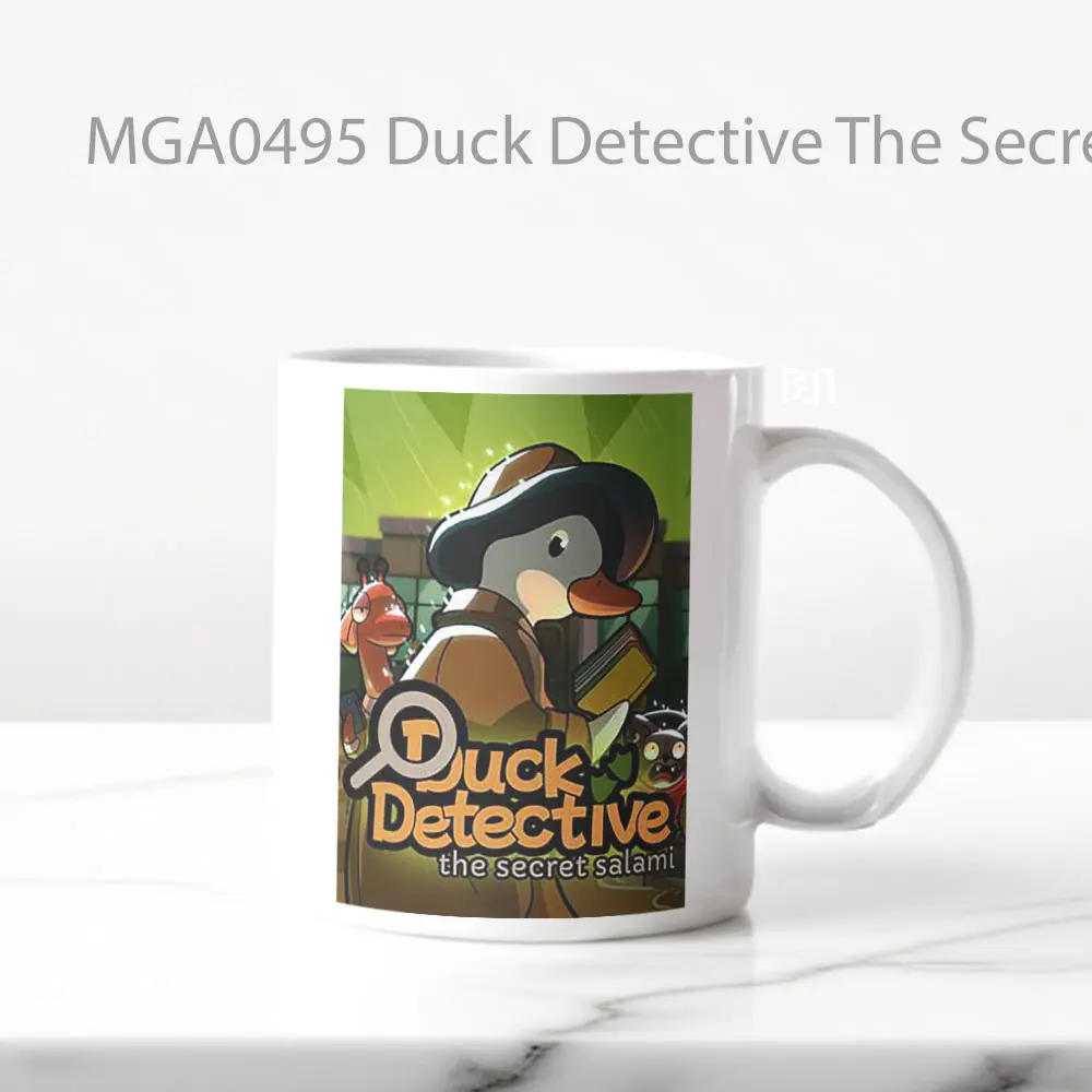 Duck Detective The Secret Salami Game Mug