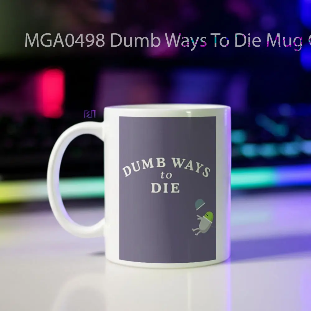 Dumb Ways To Die Game Mug - Sudut 2
