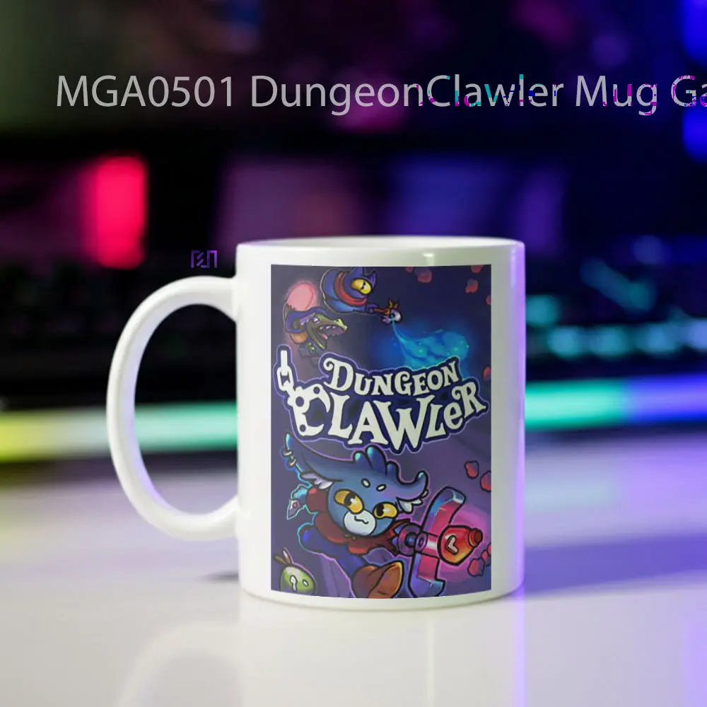 Dungeon Clawler Game Mug - Sudut 2
