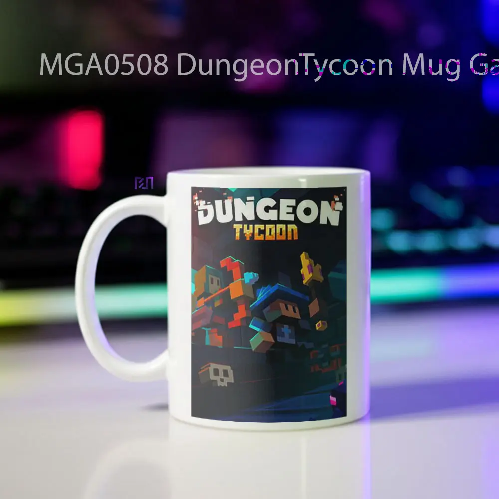 Dungeon Tycoon Game Mug - Sudut 2