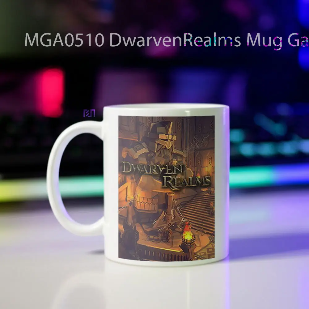 Dwarven Realms Game Mug - Sudut 2