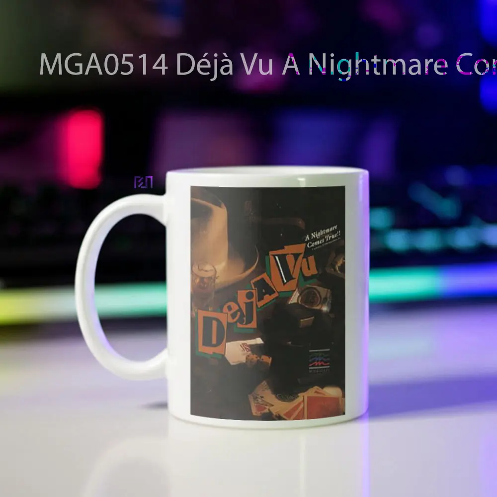 Déjà Vu A Nightmare Comes True-- Game Mug - Sudut 2