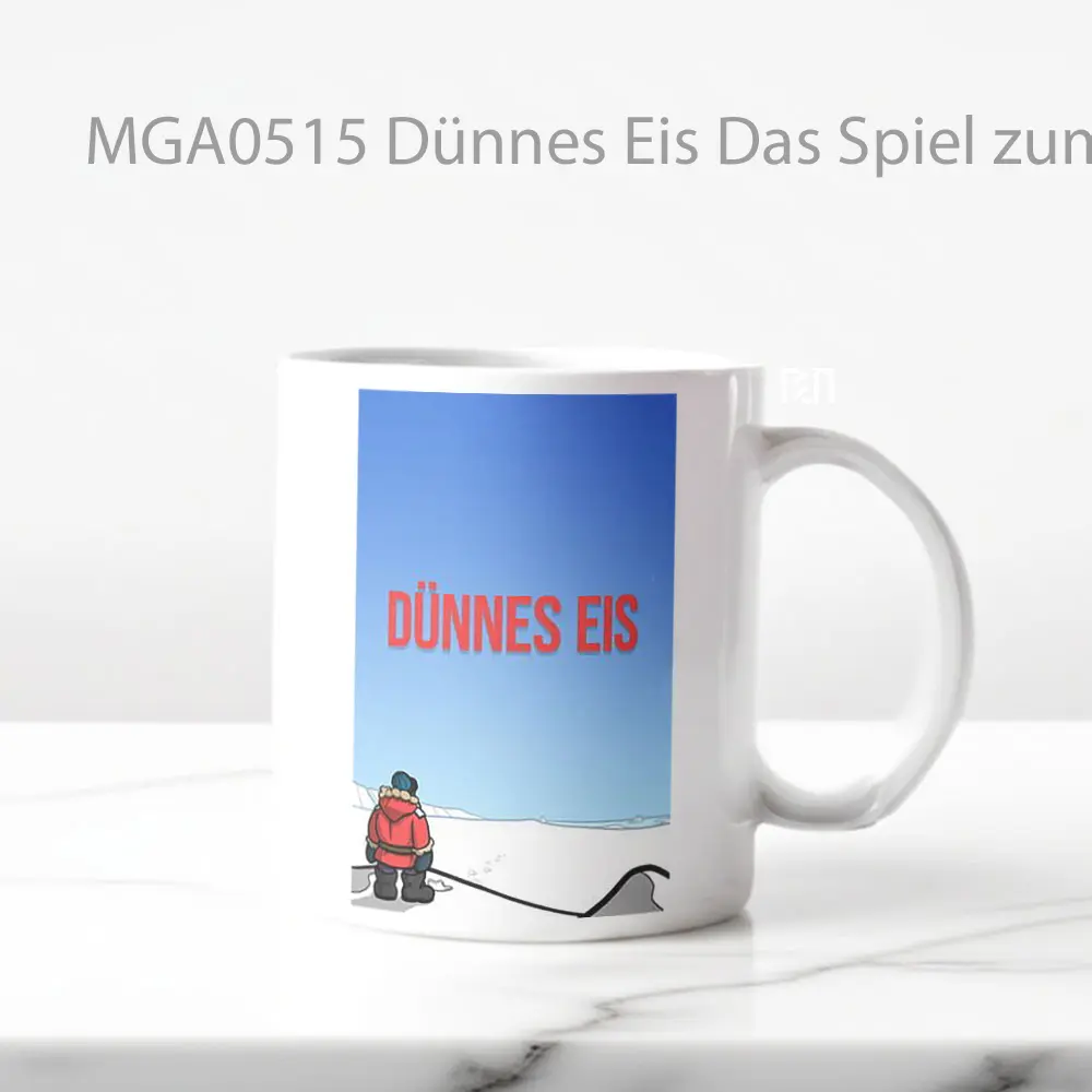Dünnes Eis Das Spiel zum Song Game Mug