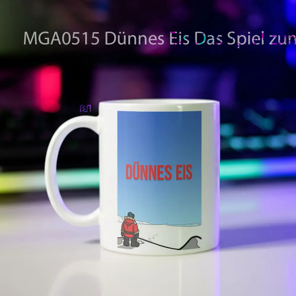 Dünnes Eis Das Spiel zum Song Game Mug - Sudut 2