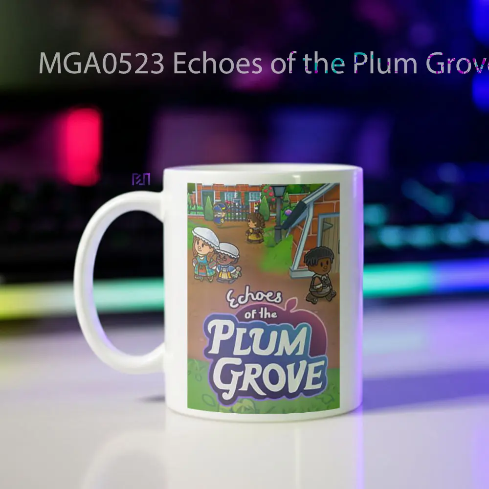 Echoes of the Plum Grove Game Mug - Sudut 2