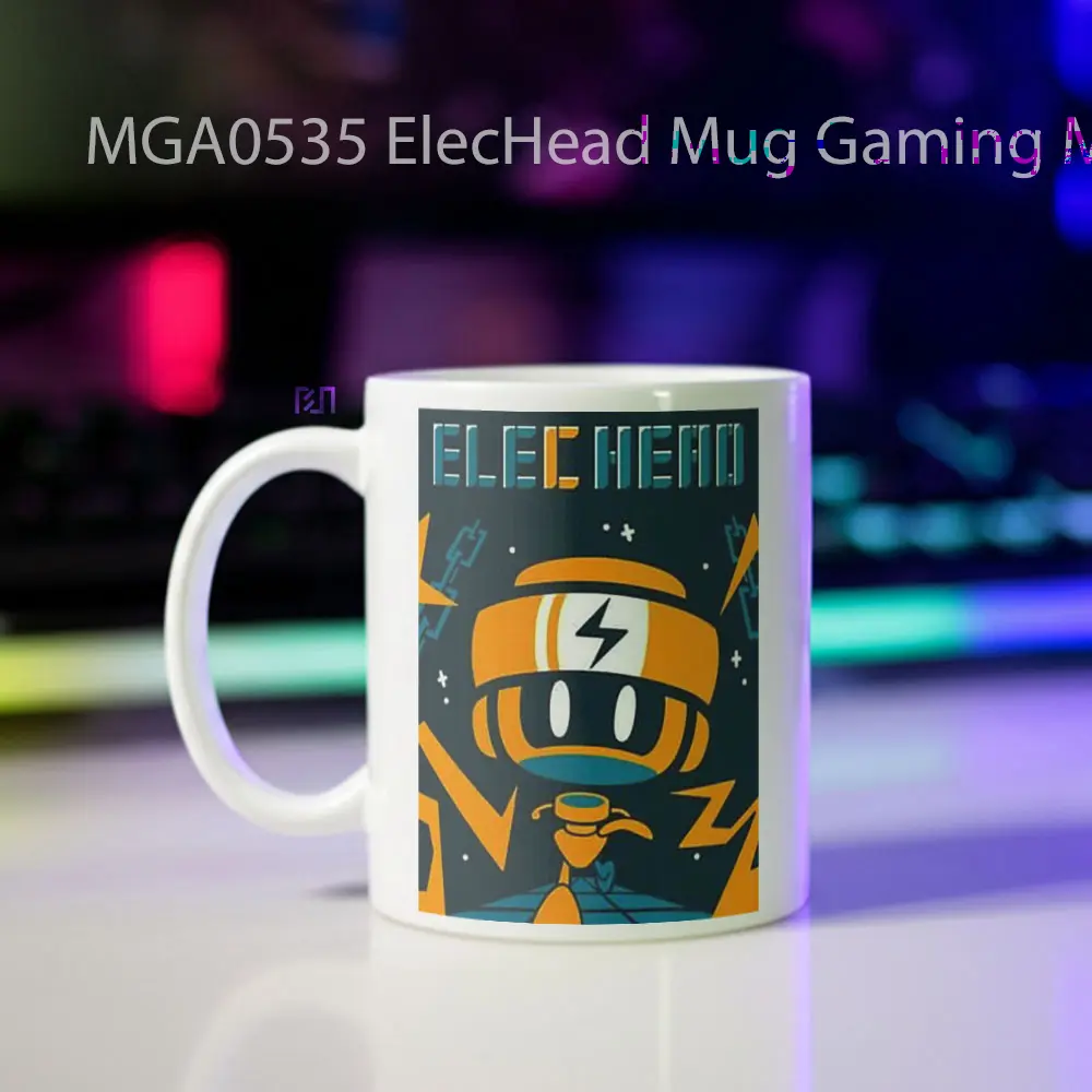 ElecHead Game Mug - Sudut 2