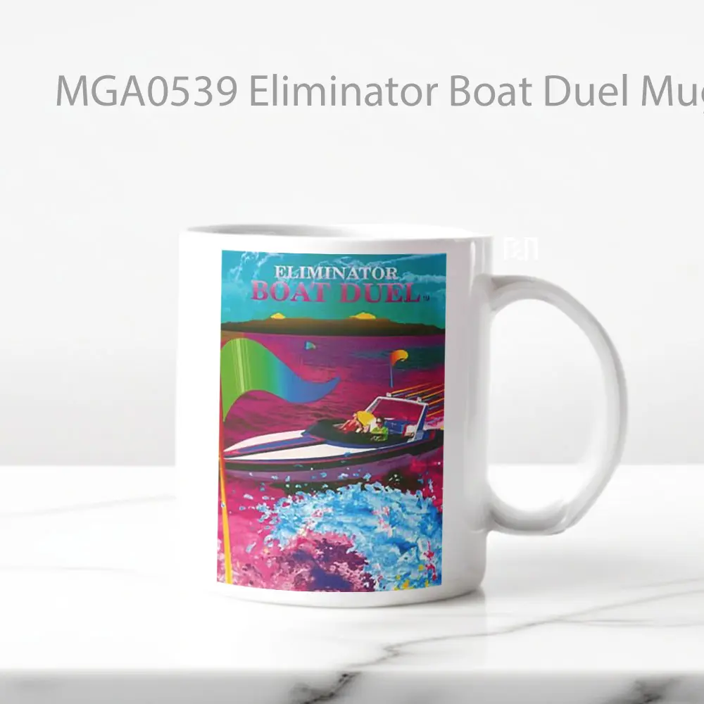 Eliminator Boat Duel Game Mug