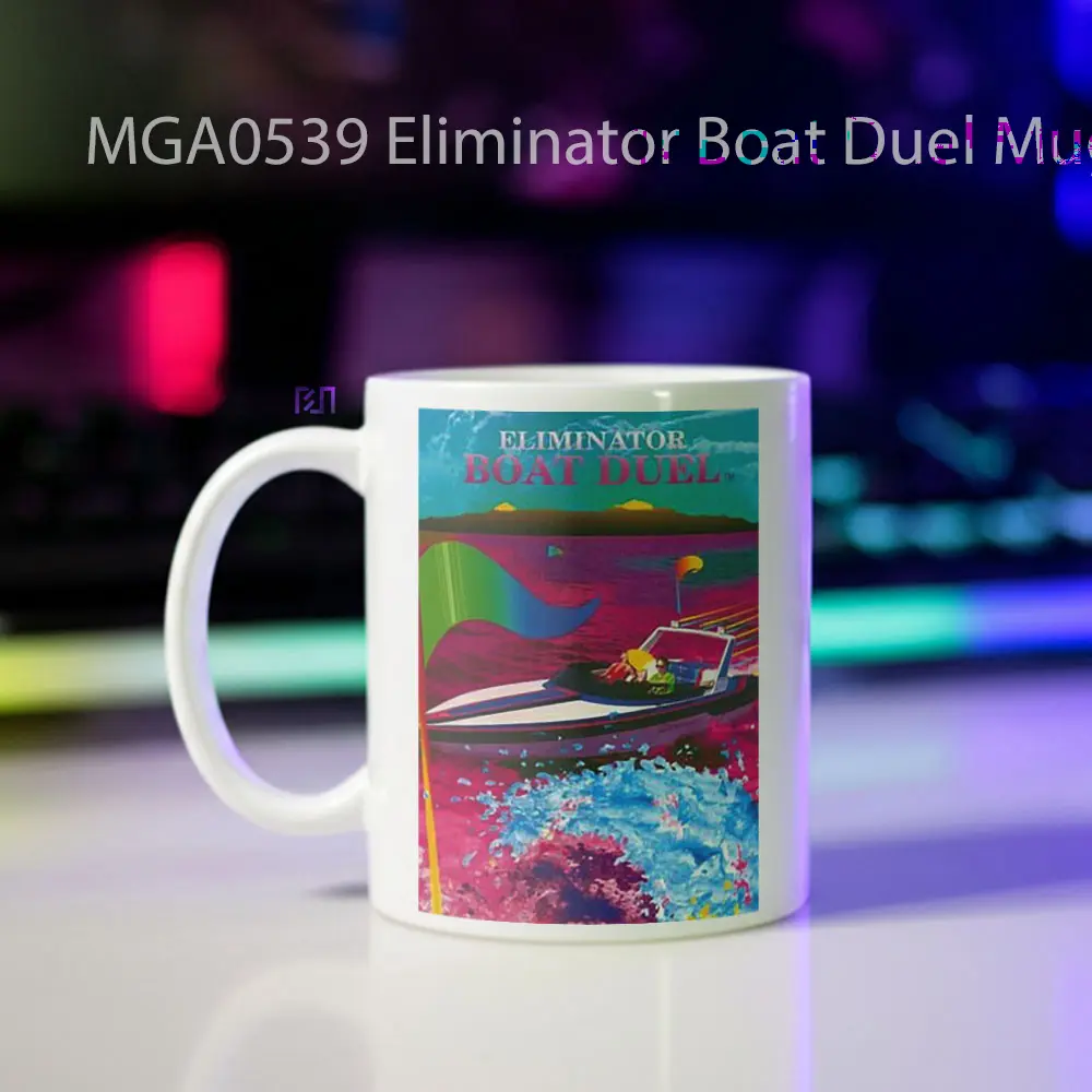 Eliminator Boat Duel Game Mug - Sudut 2