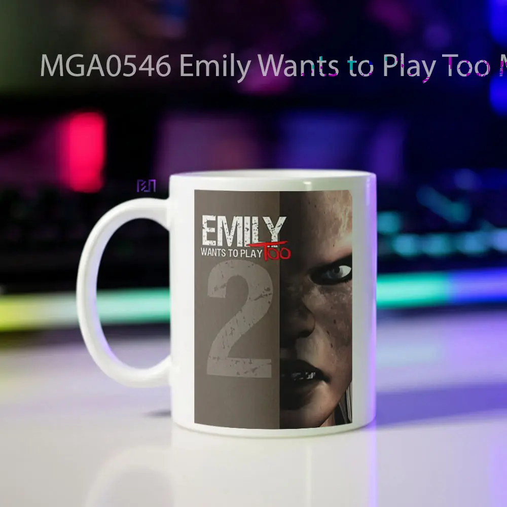 Emily Wants to Play Too Game Mug - Sudut 2