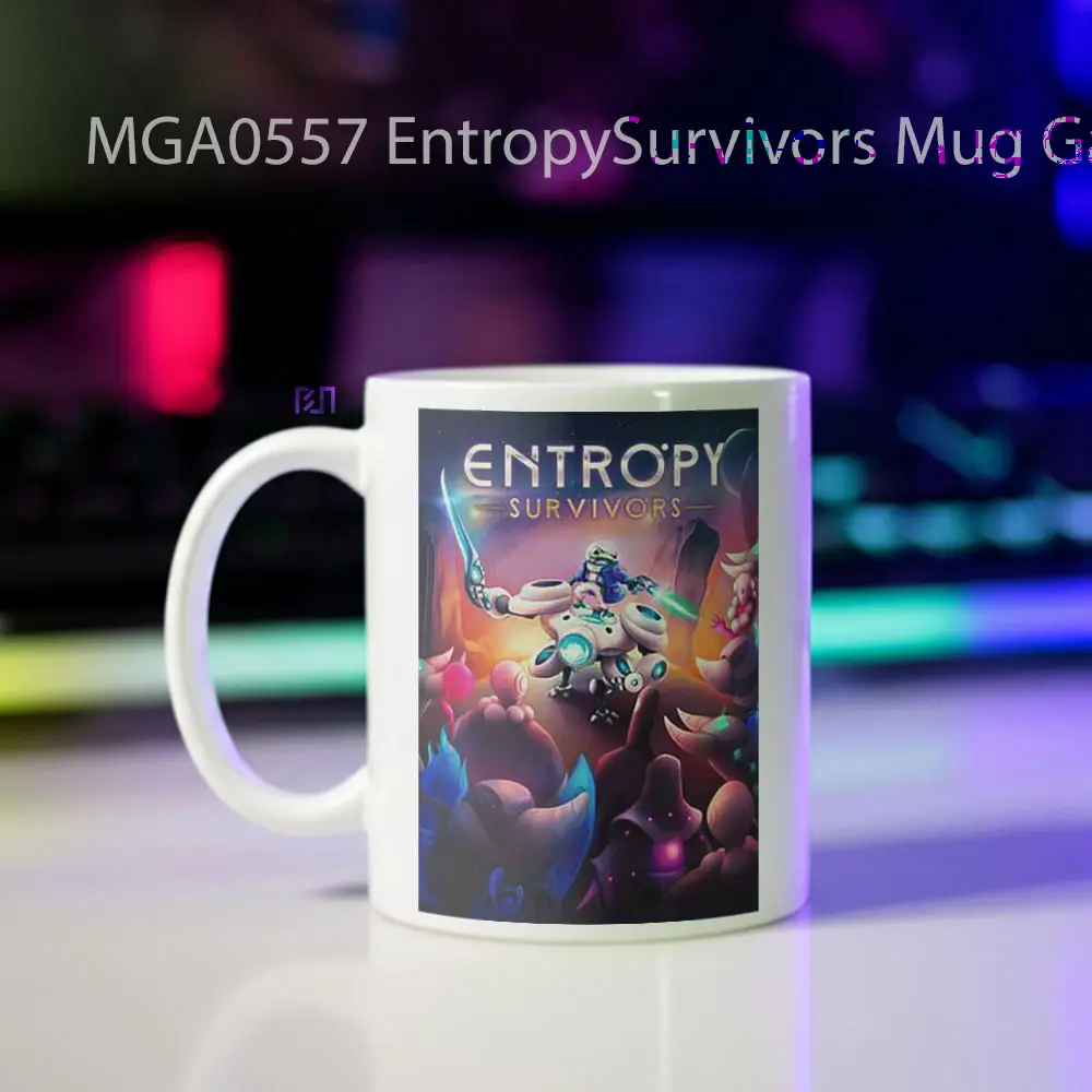 Entropy Survivors Game Mug - Sudut 2
