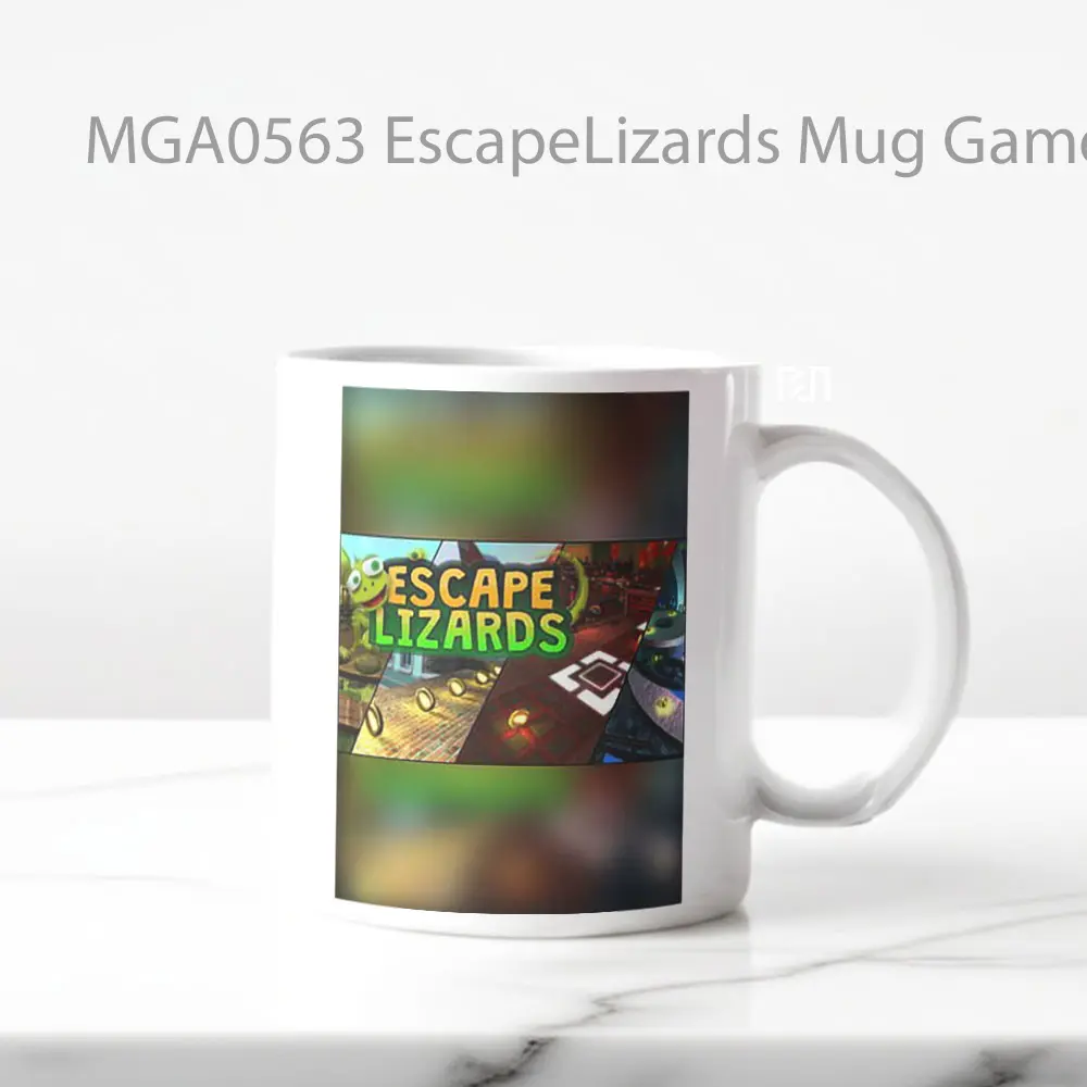 Escape Lizards Game Mug