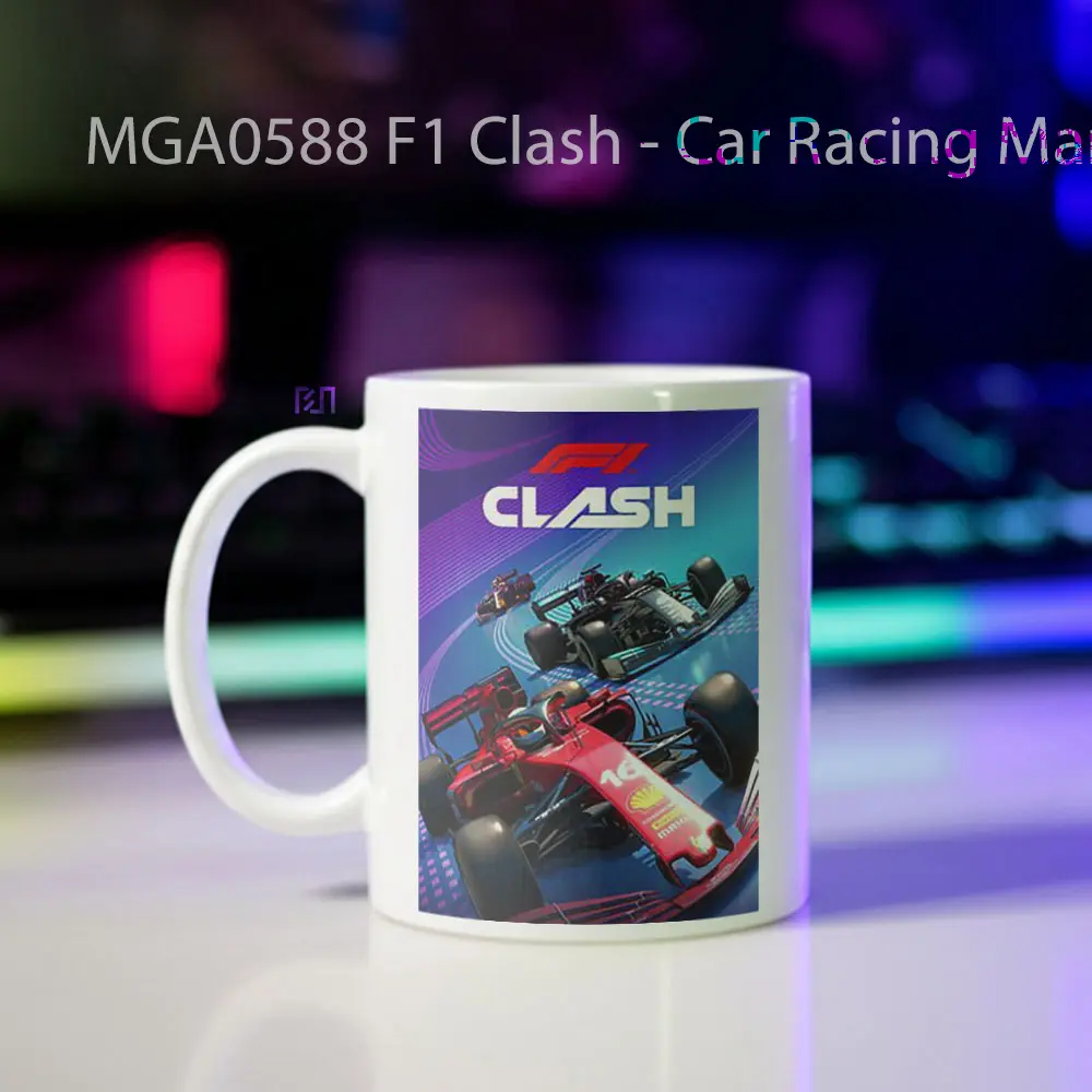 F1 Clash - Car Racing Manager Game Mug - Sudut 2
