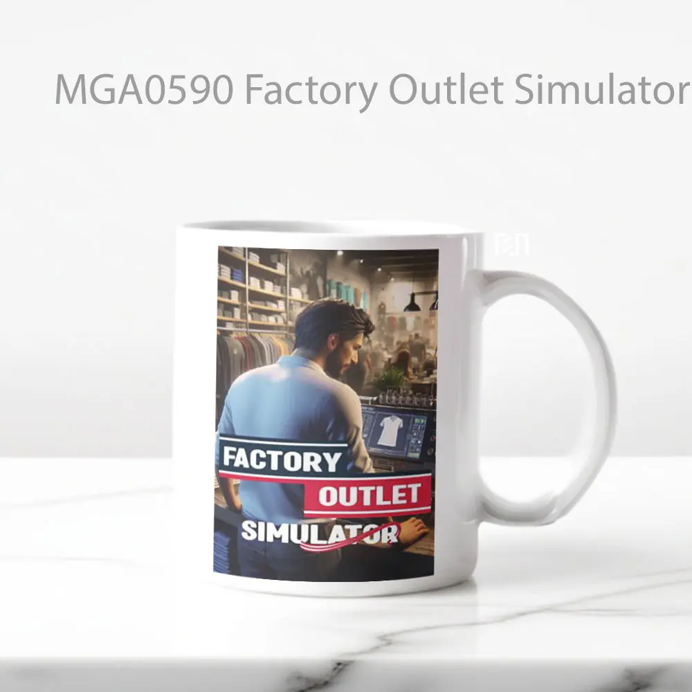Factory Outlet Simulator Game Mug