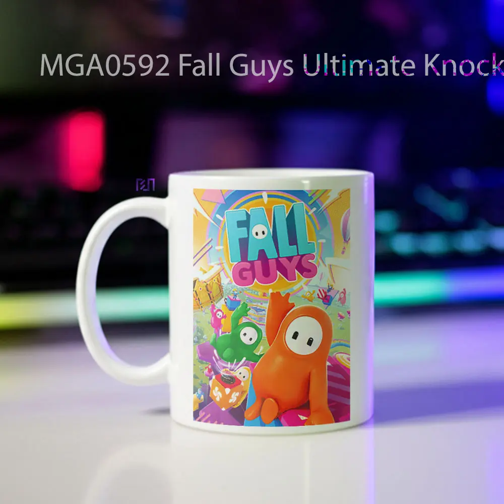 Fall Guys Ultimate Knockout Game Mug - Sudut 2
