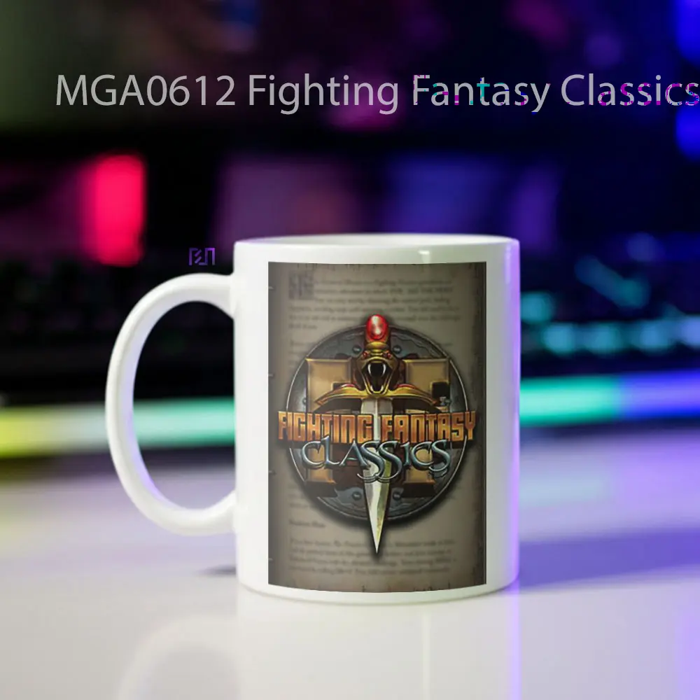 Fighting Fantasy Classics Game Mug - Sudut 2