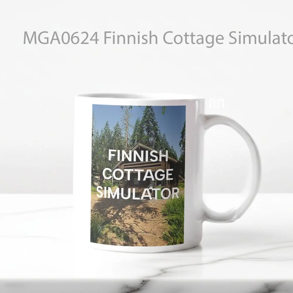 Finnish Cottage Simulator Game Mug