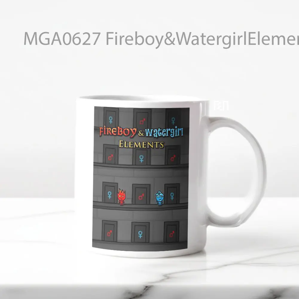 Fireboy & Watergirl Elements Game Mug