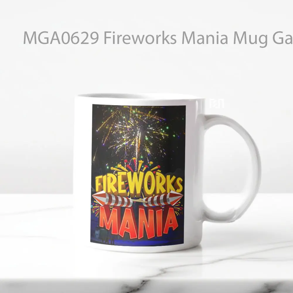 Fireworks Mania Game Mug